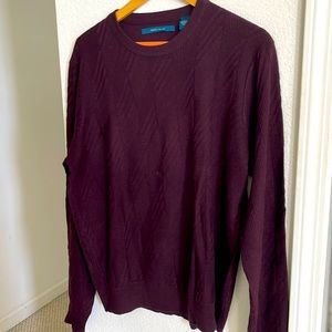 Perry Ellis Cotton Crewneck